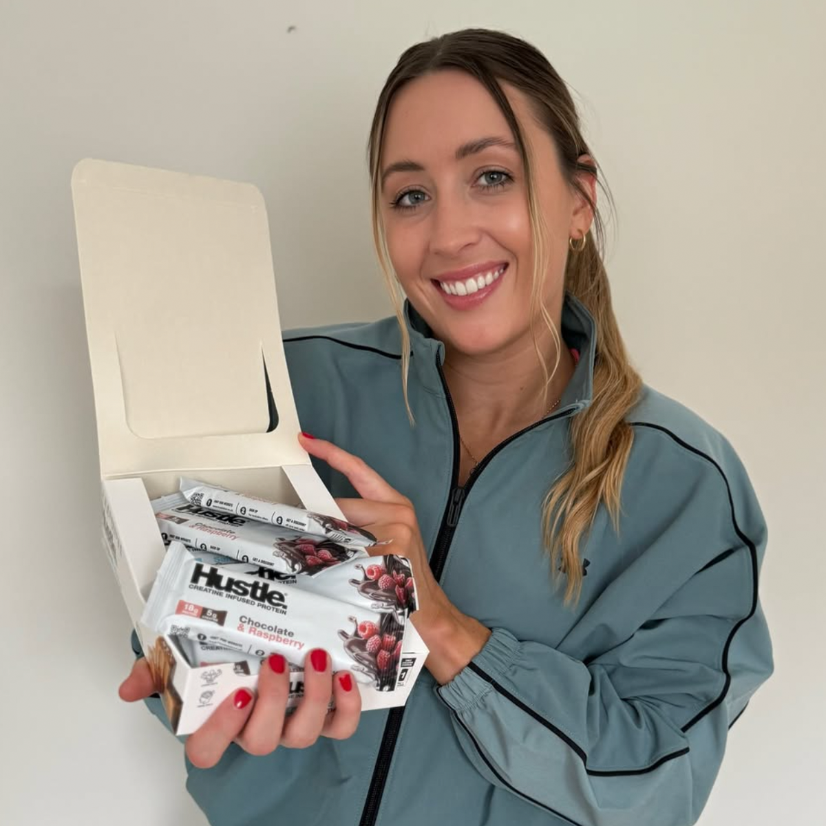 Olympic champion Jade Jones has joined the Hustle movement