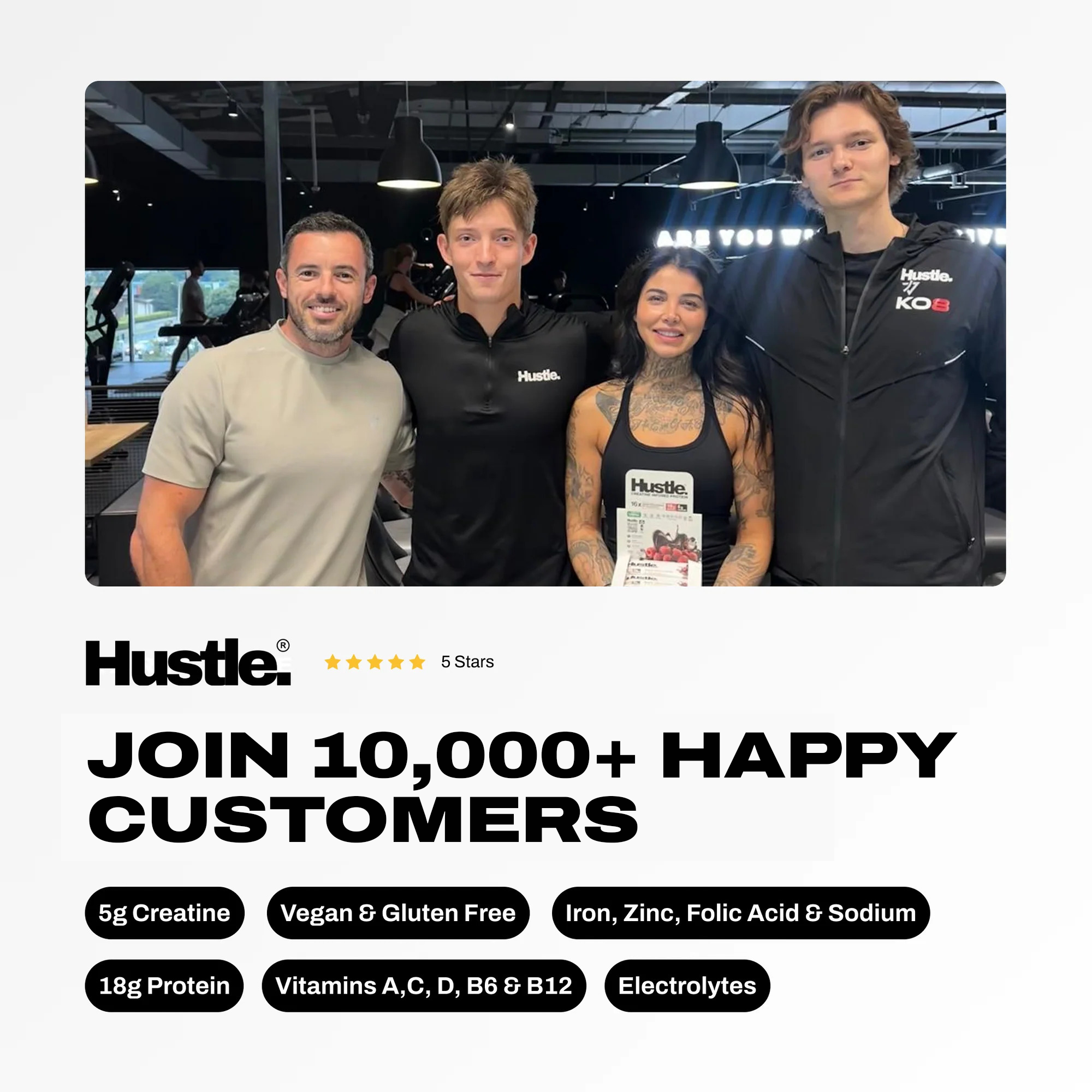 Hustle Salted Caramel Bars - 12 Bars