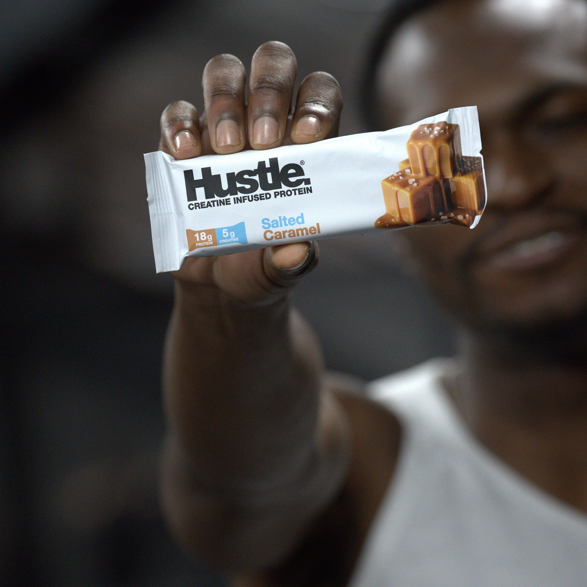 Hustle Salted Caramel Bars - 12 Bars