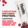 Load image into Gallery viewer, Hustle Chocolate Raspberry Bars - 12 Bars
